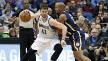 Kevin Love ante David West.