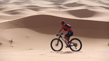 Joaquim &#039;Purito&#039; Rodr&iacute;guez compite en la Titan Desert 2019.