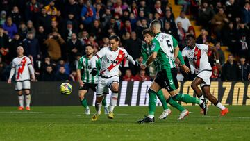 De Tomás, en el partido contra el Betis.