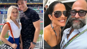 Famosos disfrutando del GP de México 2023 | Fotos