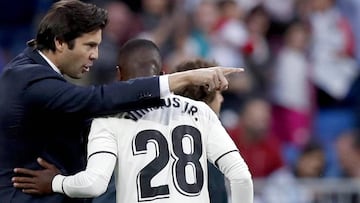 Fue su mayor valedor y lo sigue siendo: Solari y el talento de Vinicius