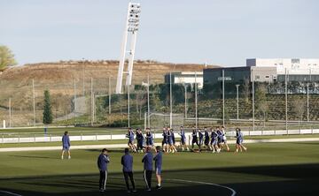 Messi volvió a entrenar con la selección Argentina