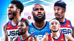 usa-basketball-lebron-james-anthony-davis-stephen-curry-nba: FUENTE INSTAGRAM