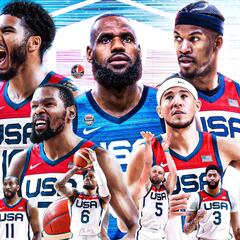 Con LeBron y Curry, el super equipo de básquetbol NBA que formaría EE UU para París 2024