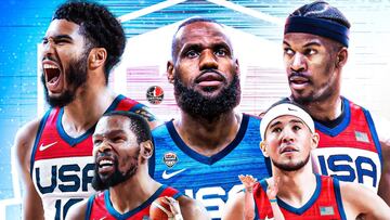 usa-basketball-lebron-james-anthony-davis-stephen-curry-nba: FUENTE INSTAGRAM