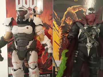 Doom Eternal (Doomguy) x Mortal Kombat 1 (Spawn) por McFarlane Toys