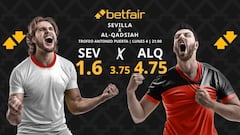 Sevilla FC vs. Al-Qadsiah FC: horario, dónde ver y pronósticos