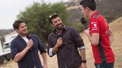 Mike Chen, Tavo Vildosola y Craig Breen en el Rally de México 2017.