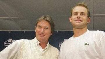 <b>NUEVO ENTRENADOR. </b>Jimmy Connors intentará convertir a Andy Roddick de nuevo en el número uno del mundo.