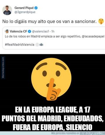 El Barça, el Madrid... Los memes más divertidos de la jornada