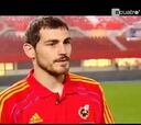 Casillas: "Me enteré del gol de Torres por los gritos del público"