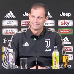 Allegri lo confirma: "Cristiano está enfadado por no ganar"