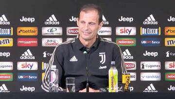 Allegri lo confirma: "Cristiano está bravo por no ganar"