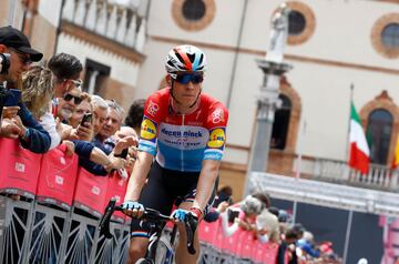 Después del día de descanso, se corrió una nueva etapa en el Giro que comanda el italiano Valerio Conti.