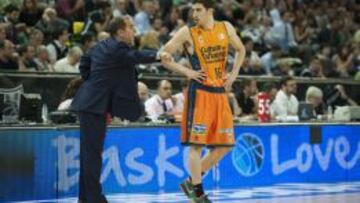 Carles Duran, junto a Guillem Vives.