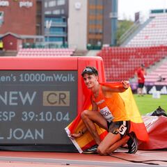 Joan Querol, oro en los 10 kilómetros marcha