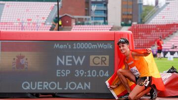 Joan Querol, oro en los 10 kilómetros marcha