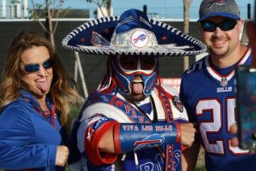 El que sí se lo pasó muy bien fue Horacio, el único mexicano que vive en Buffalo. No por el partido de los Bills, obvio, si no por su naturaleza jovial y alegre.