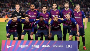 1x1 del Barcelona: el equipo se hace pequeño y Piqué se crece