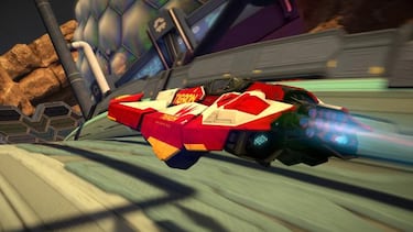Así es la nave a escala que levita de WipeOut Omega