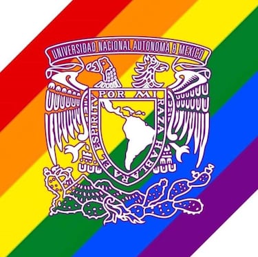 UNAM se pinta con colores de la bandera LGBT y crea polémica