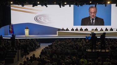 Florentino: "We need to recover the hunger to win trophies"