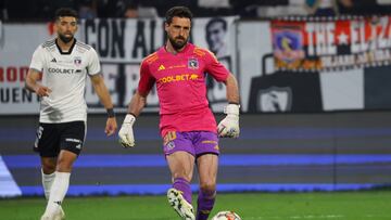 Futbol, Colo Colo vs Coquimbo Unido.
Fecha 20, Campeonato Nacional 2024.
El jugador de Colo Colo Fernando De Paul, juega el balon contra Coquimbo Unido durante el partido de primera division disputado en el estadio Monumental en Santiago, Chile.
16/08/2024
Marcelo Hernandez/Photosport
Football, Colo Colo vs Coquimbo Unido.
20 th turn, 2024 National Championship.
Colo Colo's player Fernando De Paul, play the ball against Coquimbo Unido during the first division match held at the Monumental stadium in Santiago, Chile.
16/08/2024
Marcelo Hernandez/Photosport