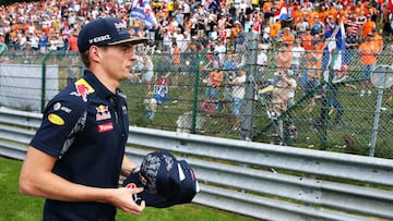 Max Verstappen aterriza en Monza sin guardaespaldas
