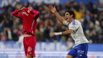 Zaragoza 2-2 Tenerife: resumen, goles y resultado