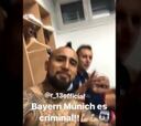 Así festejó Arturo Vidal la sufrida clasificación del Bayern