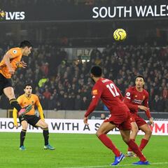 Gol de Raúl Jiménez vs Liverpool, nominado al mejor de enero