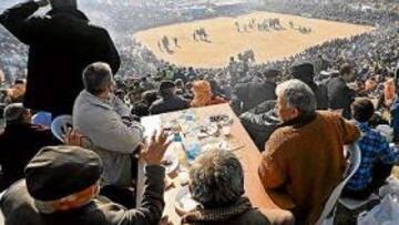 Ambiente en las peleas