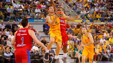 26/10/18 BALONCESTO EUROLIGA
PARTIDO HERBALIFE GRAN CANARIA - CSKA MOSCU RABASEDA KYLE HINES