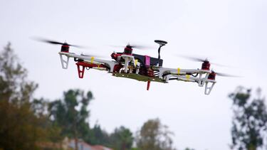 Estos drones de rescate pueden encontrar personas sin usar GPS