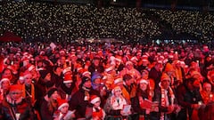 La Navidad más especial: 28.500 hinchas en un estadio... ¡para cantar villancicos!