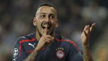 El griego Mitroglou vuelve a ser decisivo en Liga.