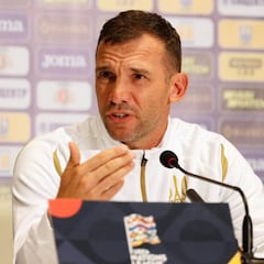 Shevchenko: "No es fácil jugar ante equipos del nivel de España"