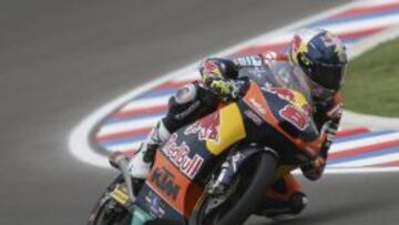 Jack Miller, en el circuito de Termas de Río Hondo.