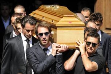 Funeral de Jules Bianchi en Niza.