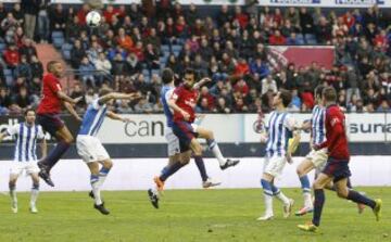Osasuna-Real Sociedad en imágenes