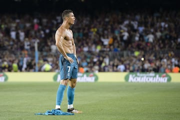 Partido de ida de la Supercopa de Espa?a frente al Barcelona el 13 de agosto del 2017.