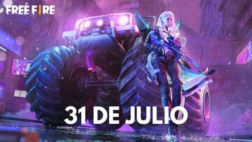 Códigos Free Fire de hoy 31 de julio de 2021; todas las recompensas gratis