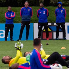 El microciclo de arqueros de Selección Colombia, en fotos