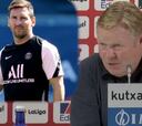 Koeman ya siente la ausencia de Messi: atentos a la respuesta