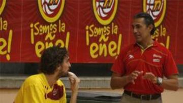 <b>MENTIRAS.</b> El seleccionador aseguró que las mentiras sobre su relación con los jugadores han caído por su propio peso.