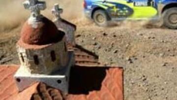 <b>MEJORANDO</b>. El noruego Peter Solberg ha ganado ha ganado por primera vez en tierras griegas.