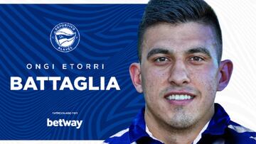 El Alav¨¦s se refuerza con el argentino Rodrigo Battaglia