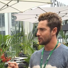David Bisbal, un día en la F1 con su “ídolo” Fernando Alonso