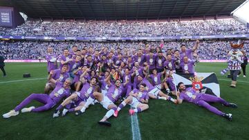 Valladolid. 26/05/24. ascenso del real Valladolid. PHOTOGENIC.