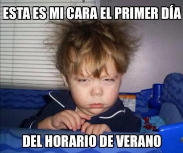 Los memes más graciosos sobre el cambio de hora